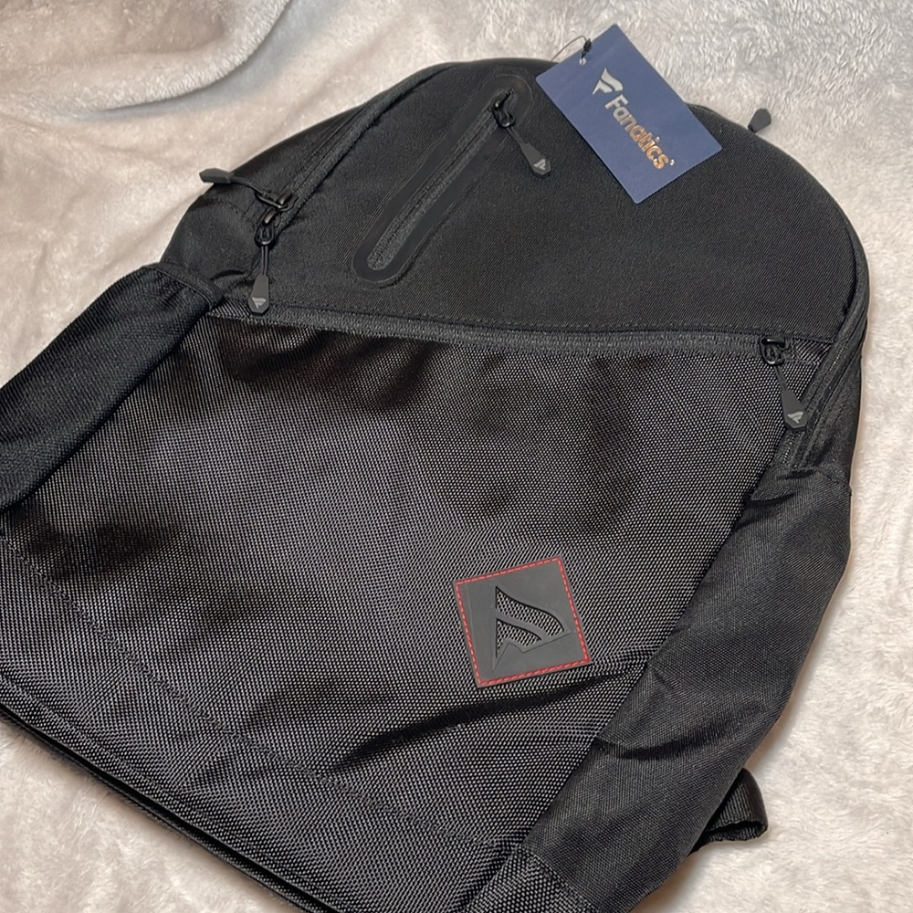 Fanatics black backpack & laptop holder